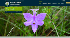 Desktop Screenshot of bergenswamp.org