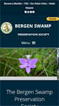 Mobile Screenshot of bergenswamp.org